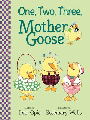 cover image of One, Two, Three, Mother Goose